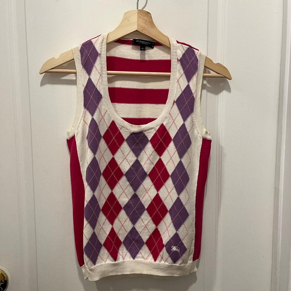 Burberry cotton vest